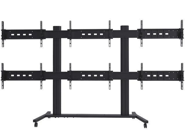 Multibrackets TV-Trolley Video Wall Stand 6-Screens