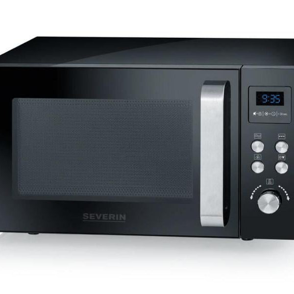 Severin Mikrowelle mit Grill MW 7752 Schwarz