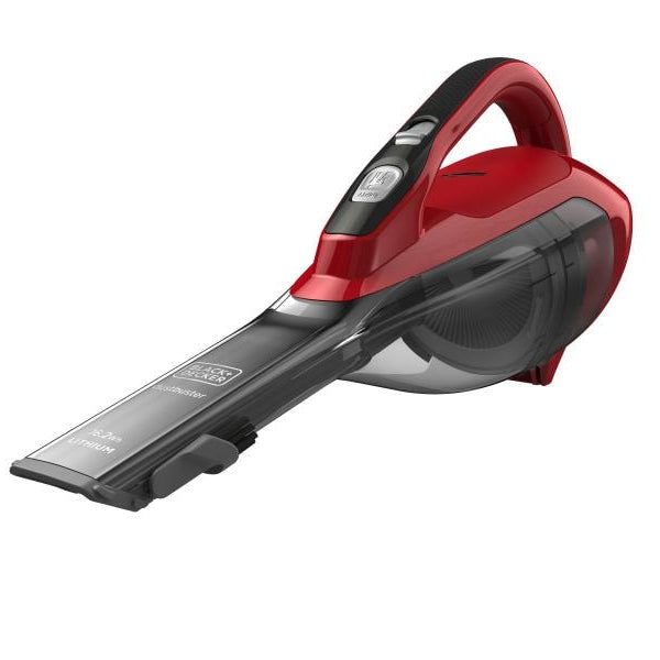 BLACK+DECKER Akku-Handsauger Dustbuster Lithium Rot