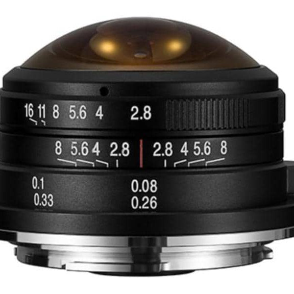 Laowa Festbrennweite 4 mm F/2.8 Fisheye – Fujifilm X-Mount