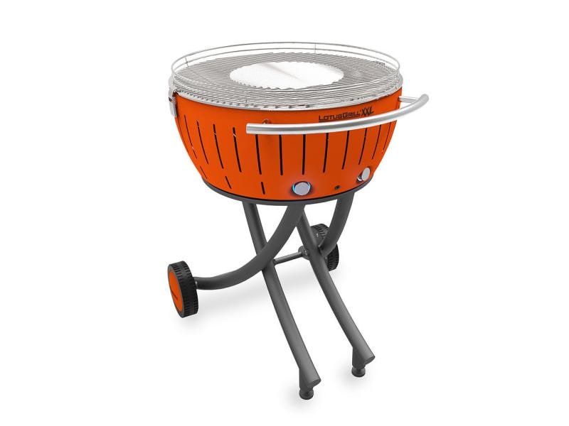 LotusGrill Holzkohlegrill XXL Mandarinorange