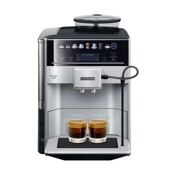 Siemens Kaffeevollautomat EQ.6 plus s300 Grau, Schwarz
