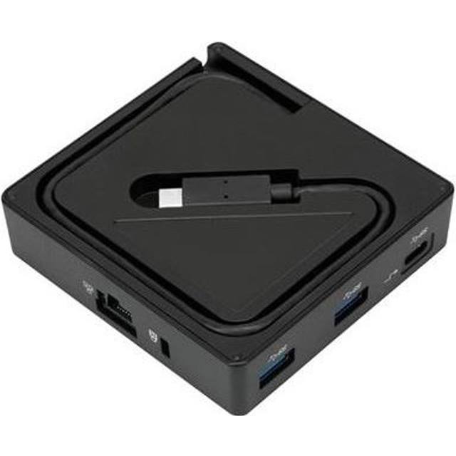 Targus USB-C D412 Travel Dock mit Power Pass Through