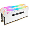 Corsair Vengeance RGB PRO, DDR4, 16GB (2 x 8GB), 2666MHz - weiss