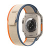 Apple Watch Ultra 2 GPS + Cellular (Titan Silbergrau) - 49mm - Trail Loop S/M Orange/Beige