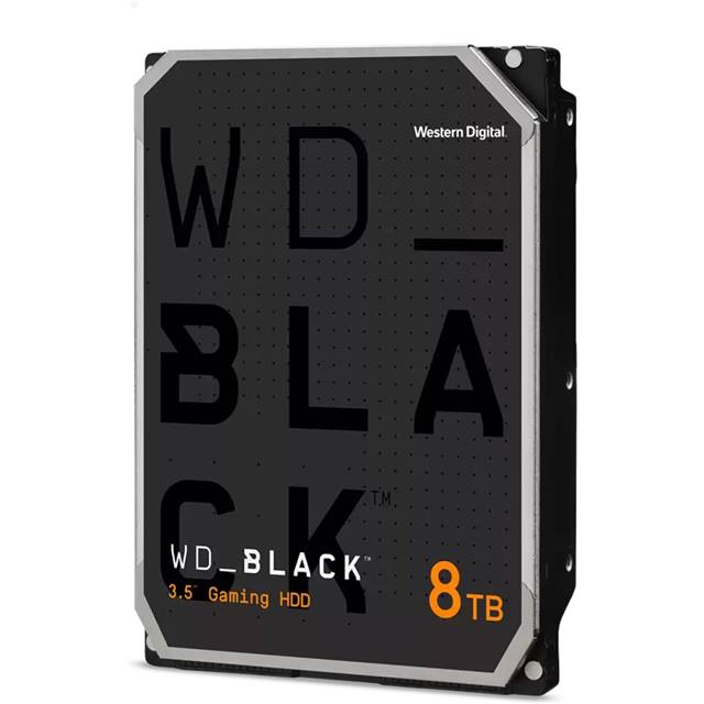 WD Black 8TB - 3.5", SATA, 7.2k, 128MB