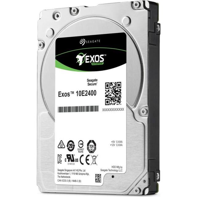 Seagate Exos 10E2400 - 600GB - 2.5", SAS, 10k, 128MB, 512n