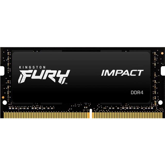 Kingston Fury Impact, SO-DIMM, DDR4, 64GB (2 x 32GB), 2666MHz - schwarz