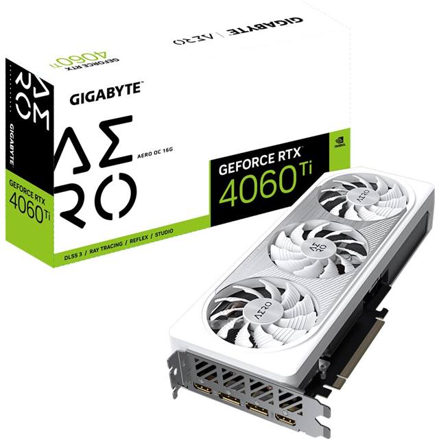 Gigabyte GeForce RTX 4060 Ti AERO OC 16GB