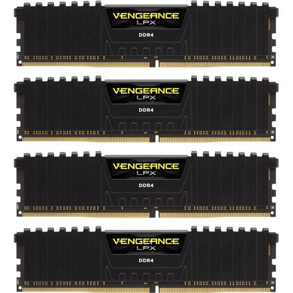 Corsair Vengeance LPX, DDR4, 128GB (4 x 32GB), 2666MHz - schwarz