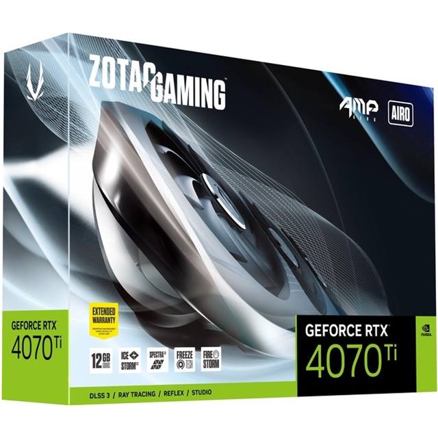Zotac Gaming GeForce RTX 4070 Ti AMP AIRO 12GB