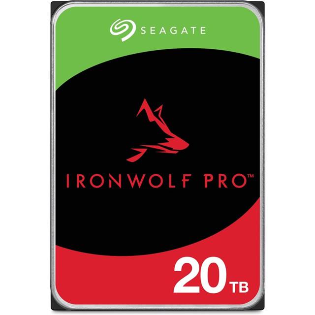 Seagate IronWolf Pro - 20TB - 3.5", SATA, 7.2k, 256MB