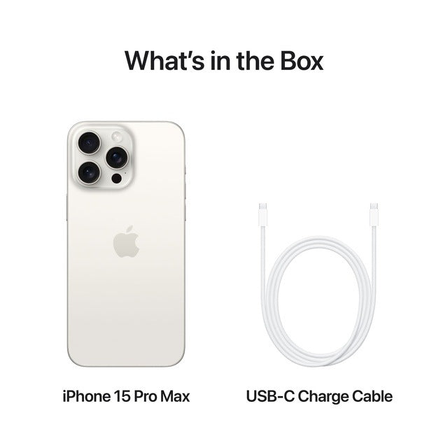 Apple iPhone 15 Pro Max (8/1TB, Titan Weiss)