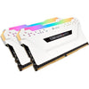 Corsair Vengeance RGB PRO, DDR4, 16GB (2 x 8GB), 2666MHz - weiss