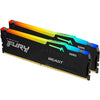 Kingston DDR5-RAM Fury Beast RGB, 64GB (2 x 32GB), 6000 MHz