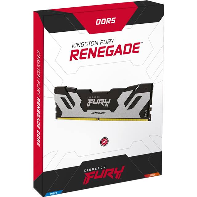 Kingston Fury Renegade, DDR5, 16GB (1 x 16GB), 6000MHz - silber