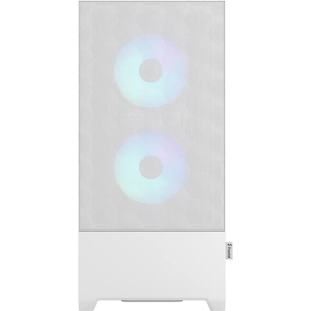 Fractal Design Pop Air RGB White TG Clear Tint - weiss