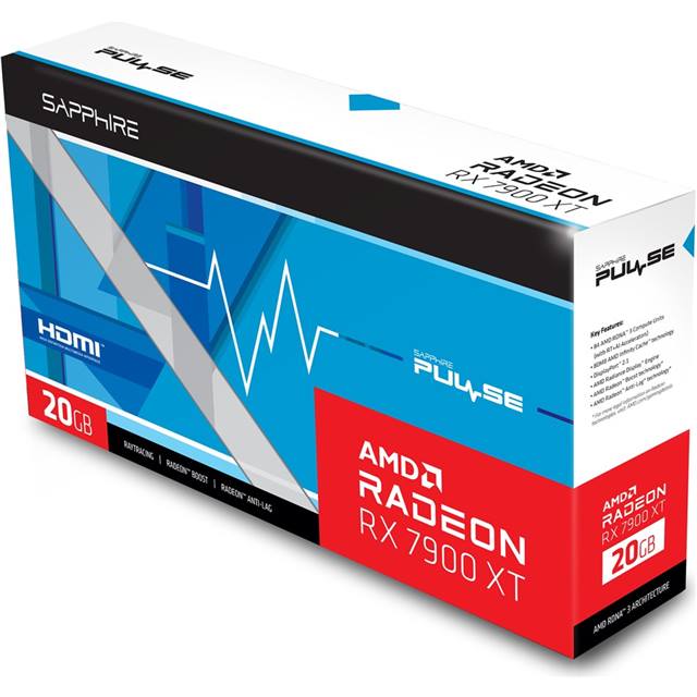 Sapphire Pulse AMD Radeon RX 7900 XT 20GB