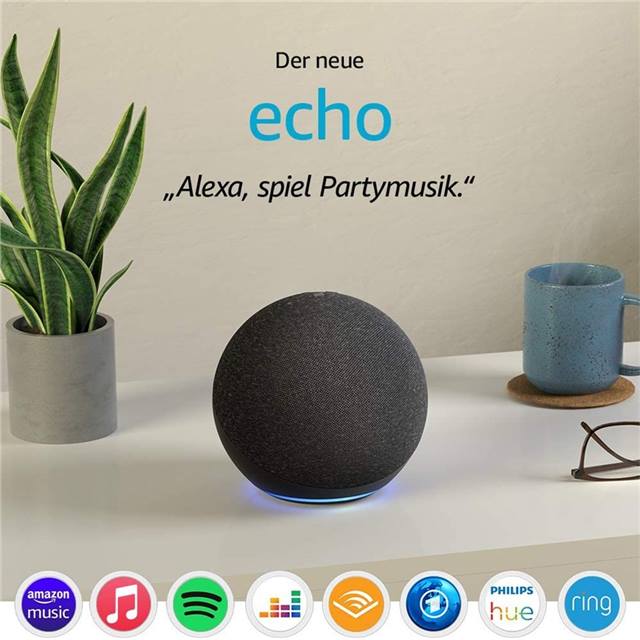 Amazon Echo (4. Generation) - blaugrau