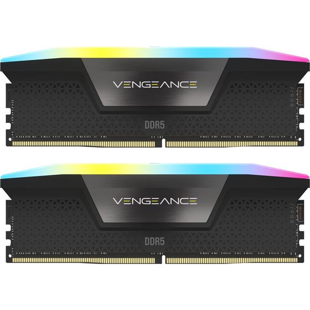 Corsair Vengeance RGB, DDR5, 64GB (2 x 32GB), 6000MHz