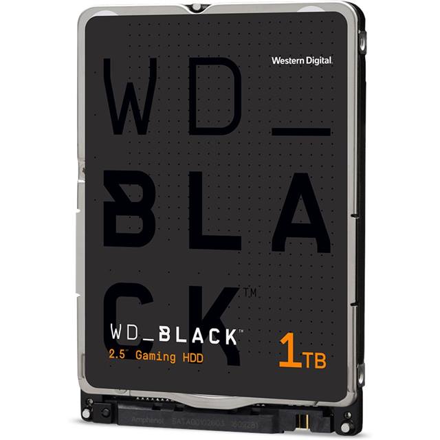 WD Black Mobile - 1TB - 2.5", SATA, 7.2k, 64MB