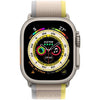 Apple Watch Ultra GPS + Cellular (Titan) beige - 49mm - Trail Loop S/M gelb/beige - redrow.ch