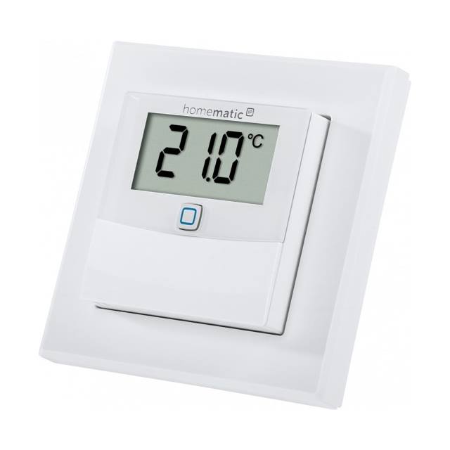 HomeMatic IP Temperatur- und Luftfeuchtigkeitssensor mit Display - innen