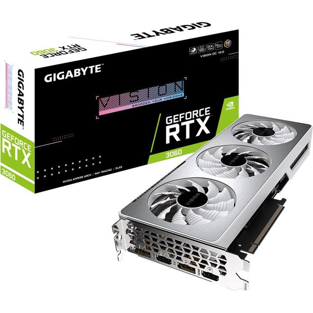 Gigabyte GeForce RTX 3060 Vision OC - 12GB (Rev. 2.0) - redrow.ch