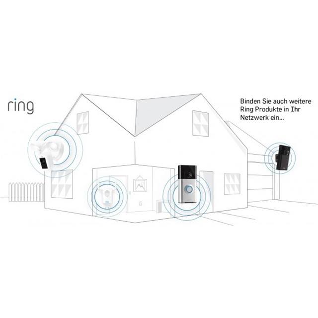ring Spotlight IP Kamera (kabelgebunden) - weiss
