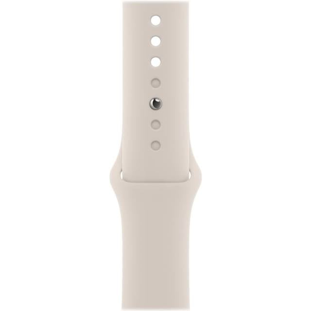 Apple Watch Series 7 GPS + Cellular (Edelstahl) silber - 45mm - Sportarmband Polarstern - redrow.ch