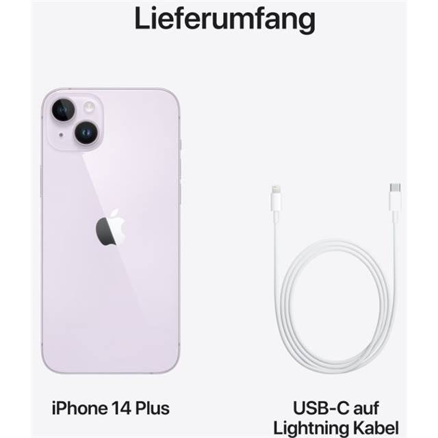 Apple iPhone 14 Plus (6/512GB, violett)