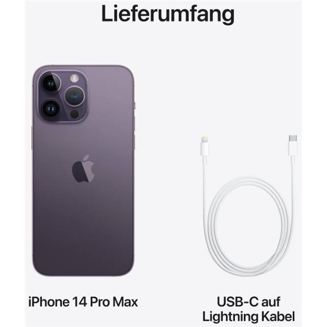 Apple iPhone 14 Pro Max (6/128GB, violett)
