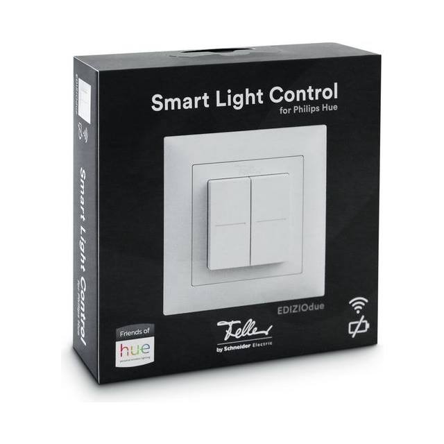 Feller EDIZIOdue Smart Light Control for Philips Hue - braun