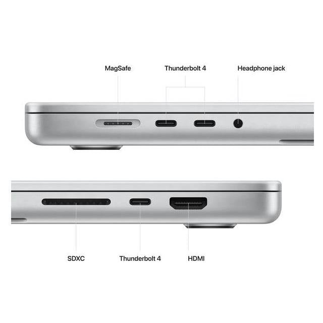Apple MacBook Pro 2023 (16.2" 3K, M2 Pro-12C CPU, 16GB, 1TB SSD, M2 Pro-19C GPU, macOS) - silber - redrow.ch