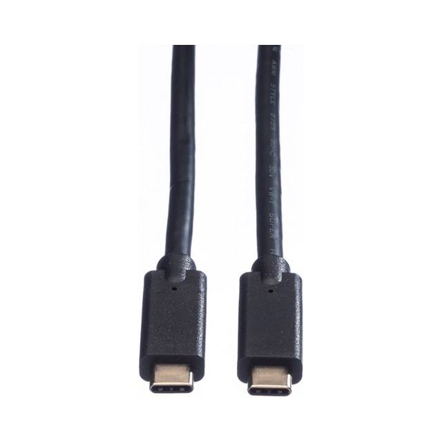 Blank USB 3.1, Typ-C male - Typ-C male, PD, schwarz, 0.5m