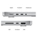 Apple MacBook Pro 2023 (14.2" 3K, M2 Pro-12C CPU, 16GB, 1TB SSD, M2 Pro-19C GPU, macOS) - silber - redrow.ch