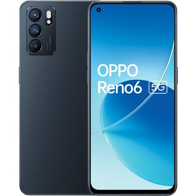 Oppo Reno6 5G Dual SIM (8/128GB, schwarz) - redrow.ch