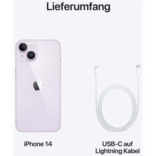 Apple iPhone 14 (6/512GB, violett)