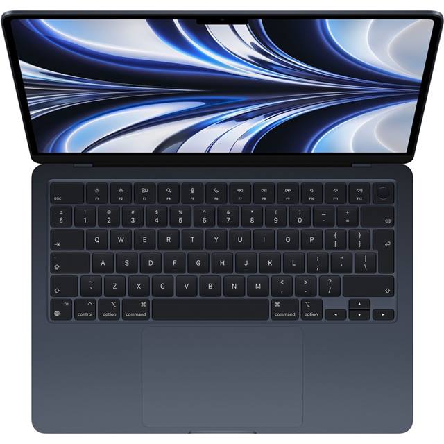 Apple MacBook Air 2022 (13.6" WQXGA, M2, 8GB, 512GB SSD, M2-10C GPU, macOS) - dunkelblau - redrow.ch