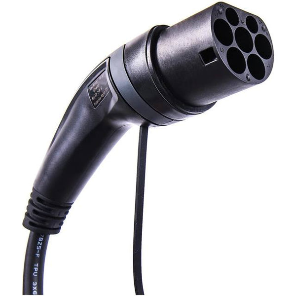 ANS Ladekabel Typ 2 32 A spiralisiert 5 m - redrow.ch