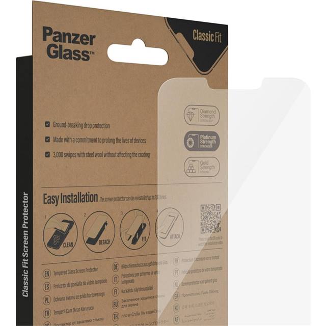 PanzerGlass Displayschutz Classic Fit iPhone 14 Plus