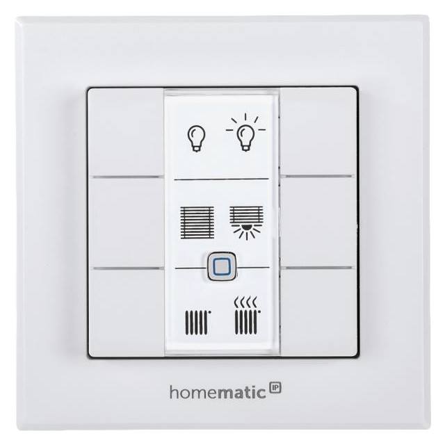 HomeMatic IP Wandtaster 6-fach
