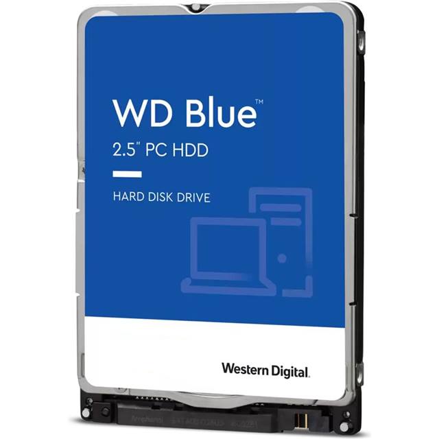 WD Blue Mobile - 2TB - 2.5", SATA, 5.4k, 128MB