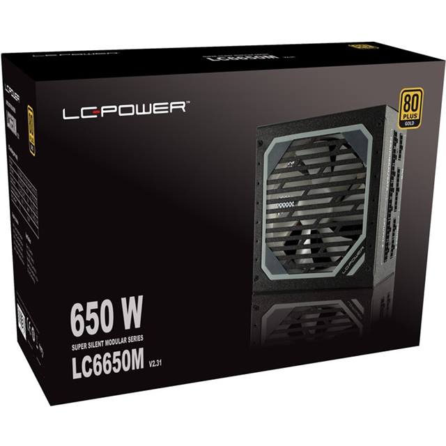 LC-Power LC6650M V2.31 - Super Silent Modular Serie - 650W