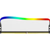 Kingston Fury Beast RGB SE, DDR4, 16GB (1 x 16GB), 3200MHz - weiss