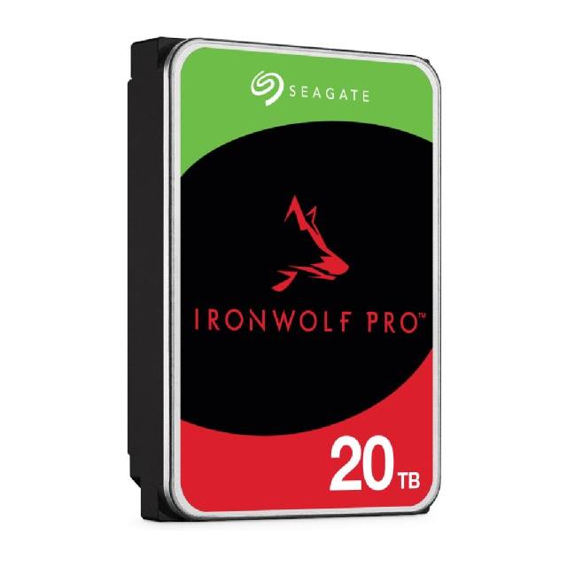 Seagate IronWolf Pro - 20TB - 3.5", SATA, 7.2k, 256MB