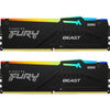 Kingston Fury Beast RGB, DDR5, 16GB (2 x 8GB), 6000MHz