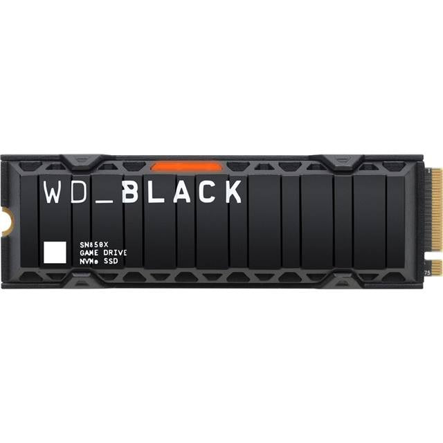 WD BLACK SN850X NVMe SSD 1TB with Heatsink