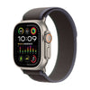 Apple Watch Ultra 2 GPS + Cellular (Titan Silbergrau) - 49mm - Trail Loop M/L Blau/Schwarz