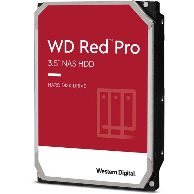 WD Red Pro NAS Hard Drive - 8TB - 3.5", SATA, 7.2k, 256MB